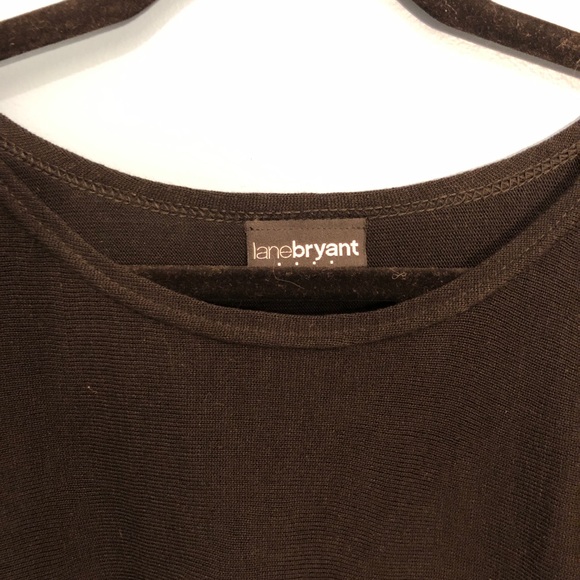 Lane Bryant Flowing Color Block Shirt - Picture 4 of 8